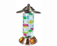 Hummingbird Feeder â€“ Mosaic Look â€“ 27 Oz.