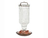 Hummingbird Feeder â€“ Antique â€“ 24 Oz. Clear
