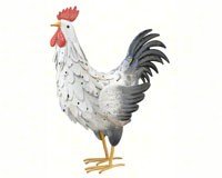 White Rooster Large