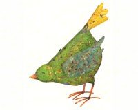 Rustic Bird Decor Down