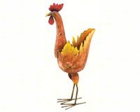 Rustic Rooster Planter