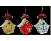 Birdhouse Ornaments Assortment 1