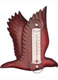Flying Stained Eagle Small Window Thermometer