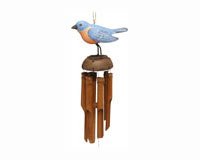 Bluebird Bamboo Windchime