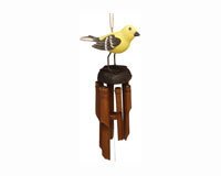 Goldfinch Bamboo Windchime