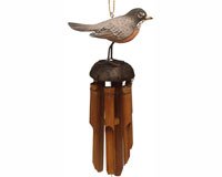 Robin Bamboo Windchime