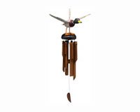 Flying Mallard Duck Bamboo Windchime