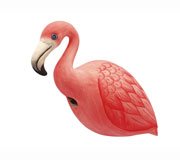 Flamingo Birdhouse