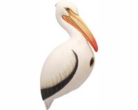 Birdhouse Pelican White