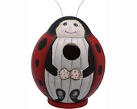 Ladybug "Gord-O" Birdhouse