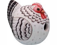 Grey Hen "Gord-O" Birdhouse