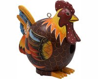 Rooster "Gord-O" Birdhouse