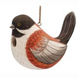 "Fat" Towhee Birdhouse