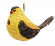 "Fat" Goldfinch Birdhouse