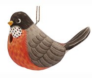 "Fat" Robin Birdhouse