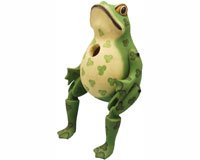 Hinged Frog Birdhouse