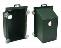 Plastic Peek-A-Boo Window Birdhouse