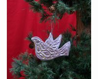 Ornament Punched Metal Dove