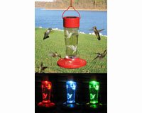 Hummingbird Feeder â€“ Color Changing â€“ Solar Light