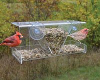 Clear View Deluxe Hopper Window Feeder