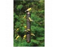 17in. Copper Spiral Thistle Feeder