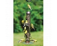 17in. Copper Spiral Sunflower Feeder