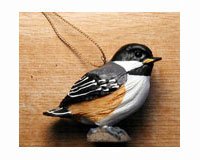 Baby Chickadee Ornament