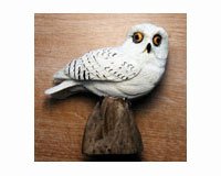 Snowy Owl Table Piece