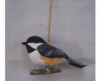 Lifesize Chickadee Ornament