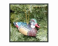 Woodduck Decoy Ornament
