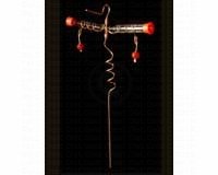 Hummingbird Feeder â€“ Flower Pot Stick â€“ Two Tube