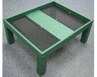 Ground Platform Feeder Green