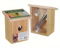 Nest View Bird House with Window Film