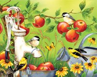 Among the Apples 500 piece Puzzle
