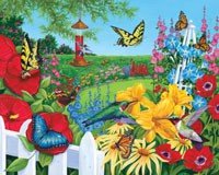 Birds 'n Blooms 1000 piece Puzzle