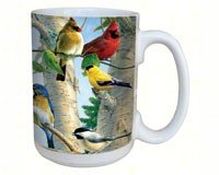 Favorite Songbirds Mug 15 oz