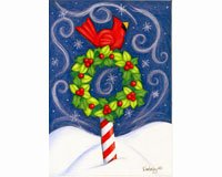 Winter Wonderland House Flag