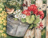 Floral Fence Puzzle 300 pcs
