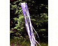 Rainbow Windsock Purple Silver