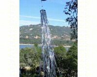 Rainbow Windsock Silver Silver