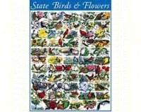 State Birds and Flowers 1000 piece Puzzle