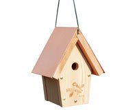 Coppertop Chickadee Wren House