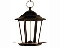 Black Carriage Lantern Feeder