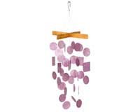 Mini Capiz Chime - Raspberry
